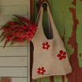 Flower Market Tote - Cream
