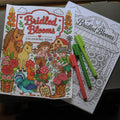 Bridled Blooms Kids Colouring Book