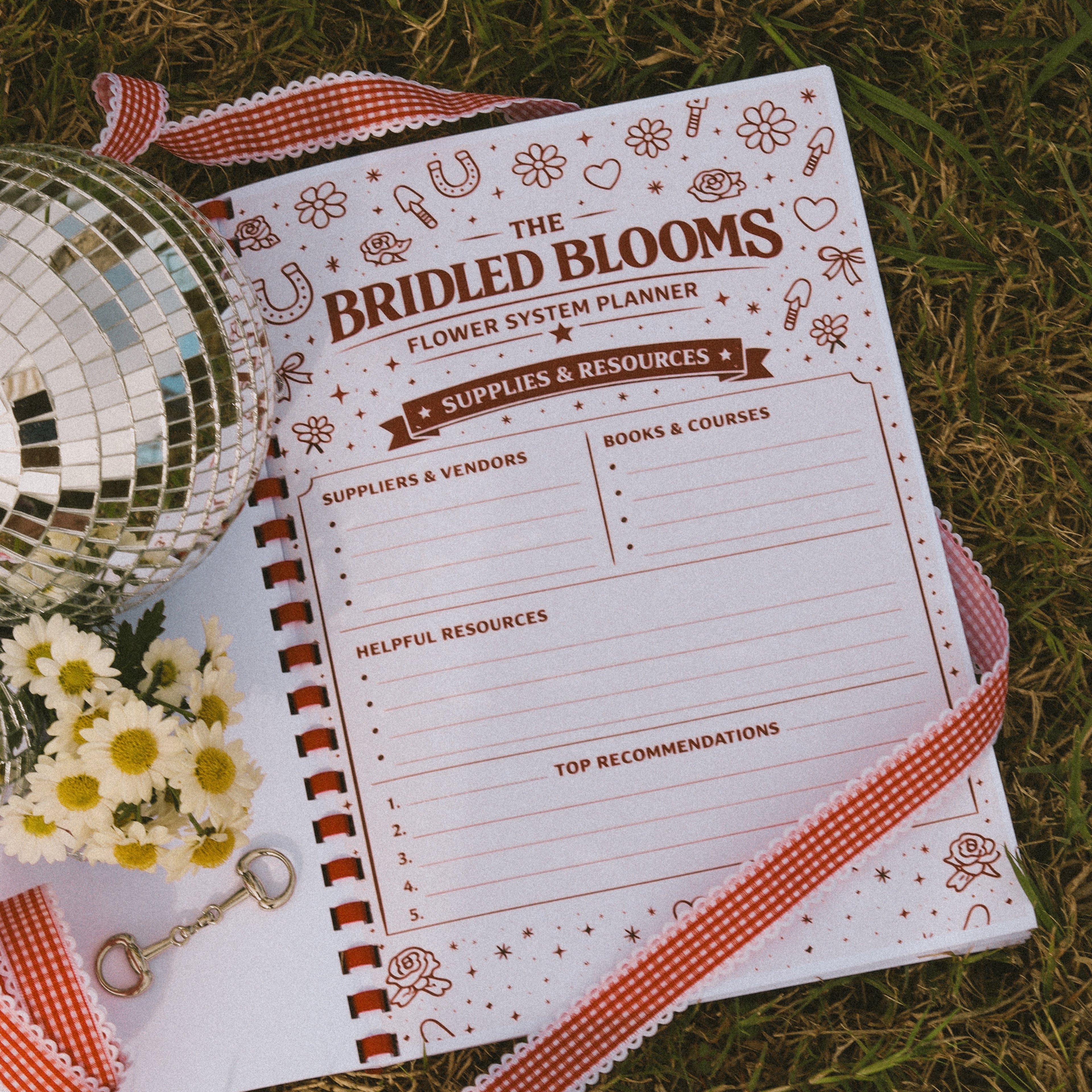 The Bridled Blooms Flower System Planner